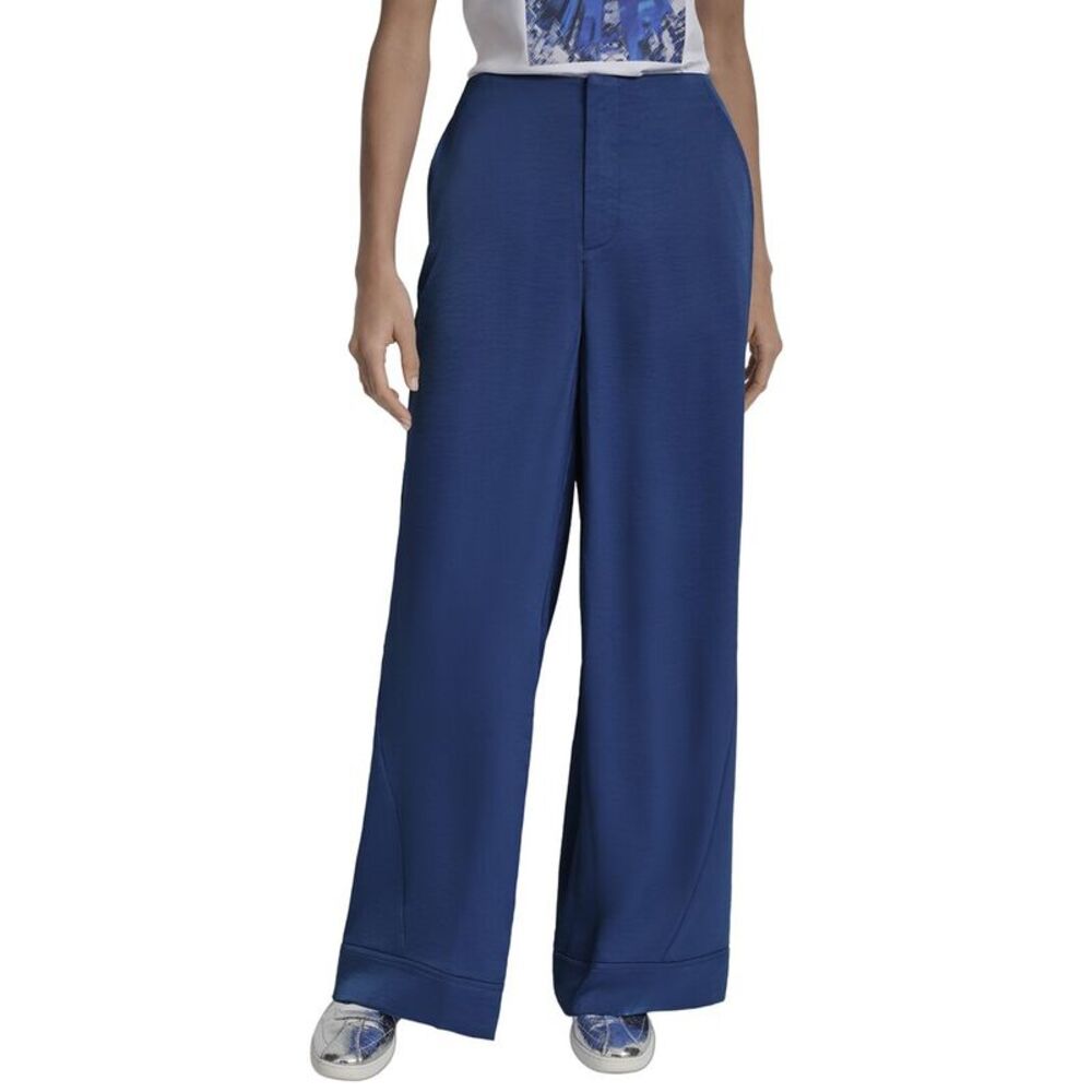Dkny Womens  Wide Leg Pant